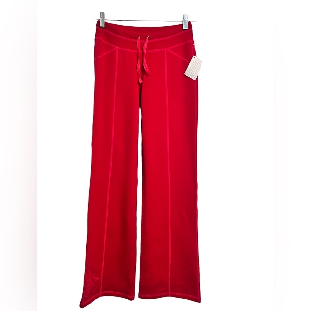 Athleta Sphinx Pants Red Licorice Hard to find